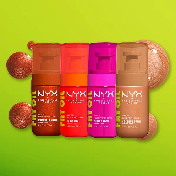 Nyx Fat Oil Body Huile Corps Hydratante 24h Effet Glow 70 ml