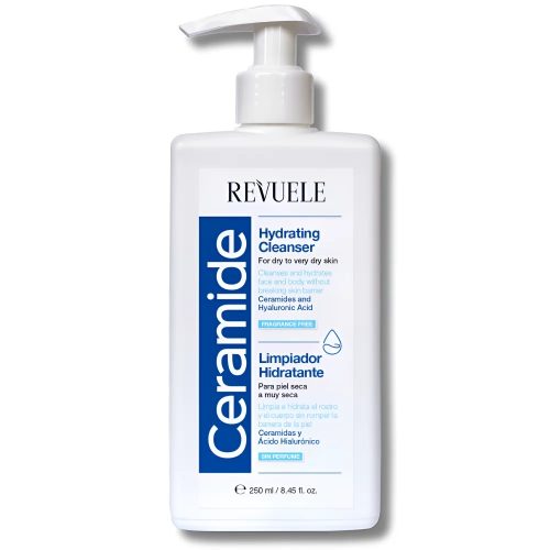 Revuele Nettoyant Doux aux Céramides et Urée Visage et Corps 250 ml