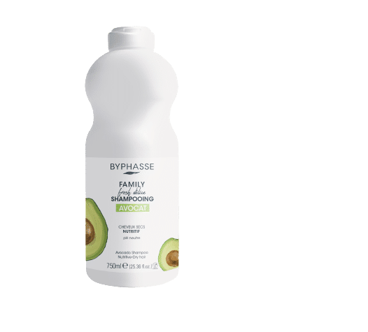 Byphasse FAMILY FRESH DÉLICE AVOCAT SHAMPOOING CHEVEUX SECS 750ML