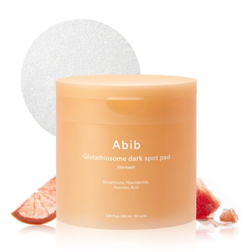 Abib Tampons Toniques Anti Taches Vitamine C Niacinamide et Glutathion 60 pads