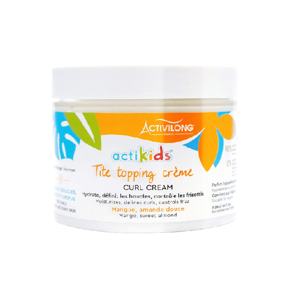 Activilong Actikids Tite Topping Crème Curl Cream Mangue et Amande Douce 300 ml