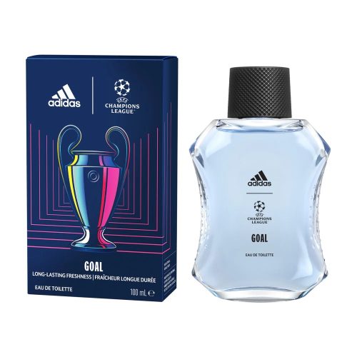 Adidas Eau de Toilette Fraîcheur Longue Durée UEFA Champions League Goal 100 ml