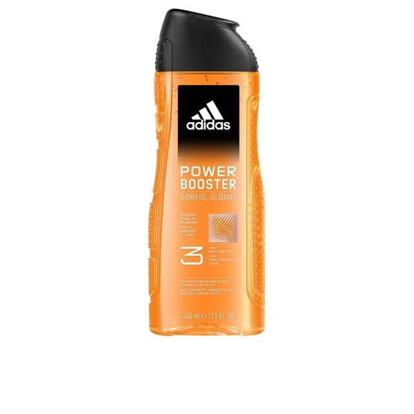 ADIDAS Gel douche POWER BOOSTER 400 ml