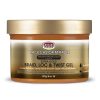 African Pride Black Castor Miracle Braid Loc et Twist Gel 227g