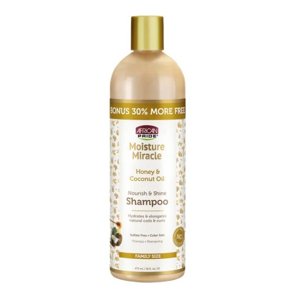 African Pride Shampoing au Miel et Coco 354ml
