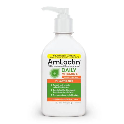 Amlactin Lait Éclaircissant Corps à la Vitamine C et 7 % d'Acide Lactique 225 ml