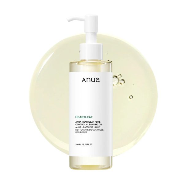 Anua Heartleaf Huile Nettoyante Anti Pores Dilatés et Points Noirs 200 ml
