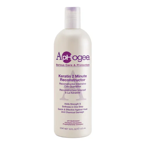 ApHogee Reconstructeur Kératine 2 Minutes Masque Réparateur Cheveux 473ml