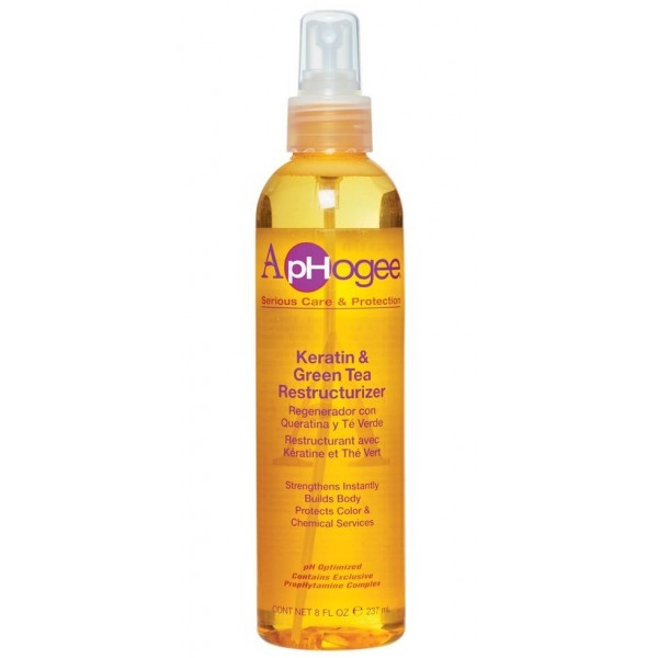 ApHogee Restructurant Kératine Et Thé vert Spray Restructurant 237ml