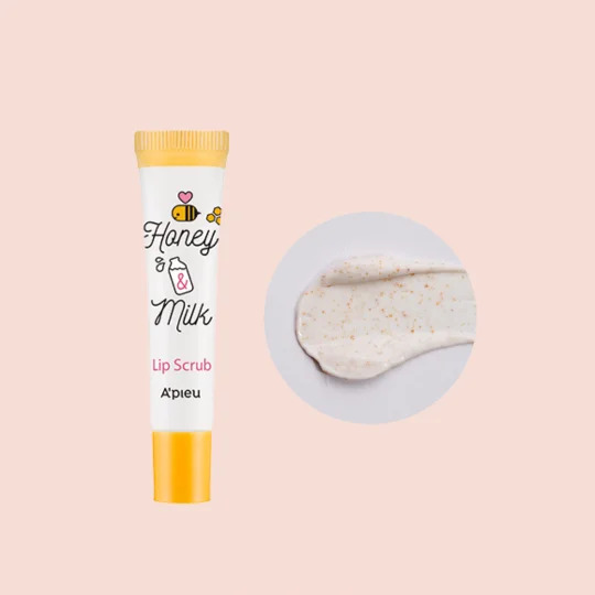 A'PIEU Gommage Lèvres Miel et Lait 8 ml