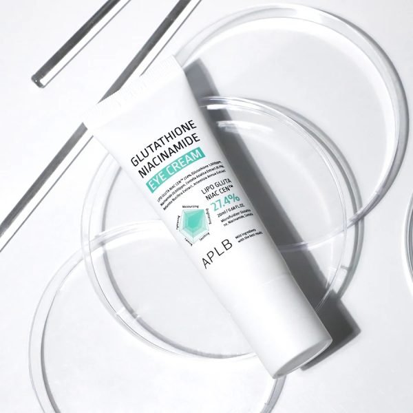 Aplb Glutathione Niacinamide Crème Éclat Contour Yeux Anti Poches 20 ml