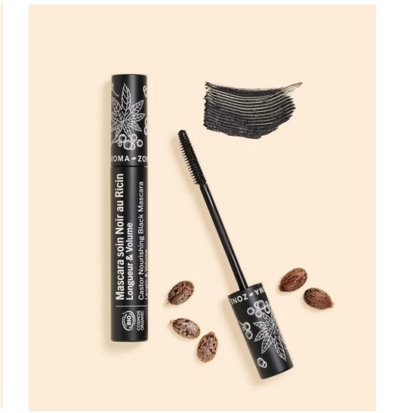 Aroma zone Mascara soin Noir au Ricin BIO 10ml