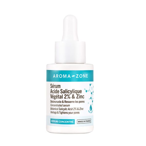 Aroma Zone Sérum Concentré Anti Imperfections Acide Salicylique 2% et Zinc 30 ml