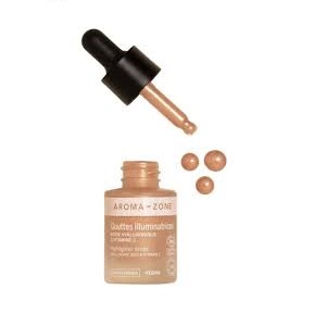 Aroma Zone Gouttes illuminatrices Acide hyaluronique et Vitamine C 10ml