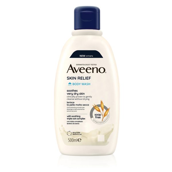 Aveeno Gel de Douche Apaisant Skin Relief Body Wash 500ml