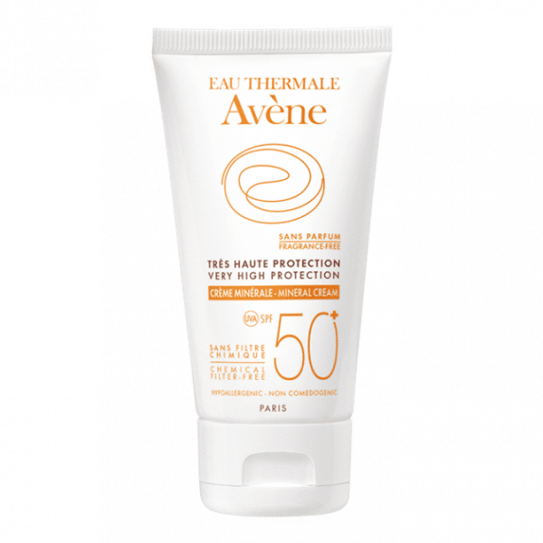 Avene – Solaire – Crème Minérale SPF50+ Sans Parfum 50ml