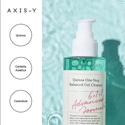 Axis Y One Step Gel Nettoyant Équilibré au Quinoa 180 ml