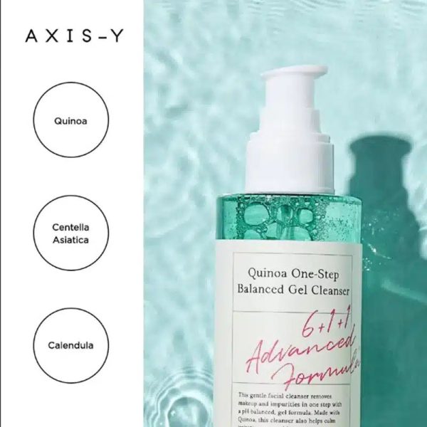 Axis Y One Step Gel Nettoyant Équilibré au Quinoa 180 ml