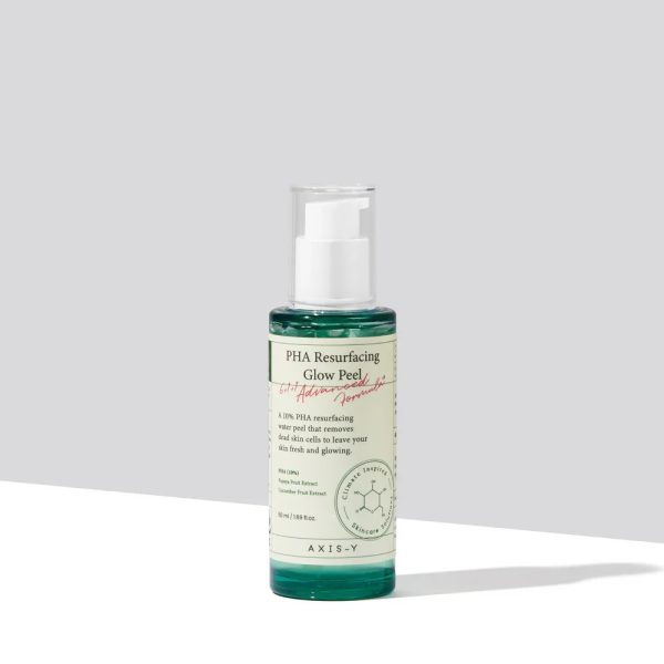 Axis Y PHA Resurfacing Glow Peel Gel Exfoliant doux à Base d'Eau 50 ml
