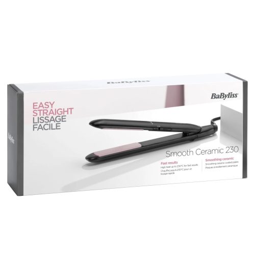 BaByliss Lisseur Facile Cheveux Smooth Ceramic 230 Multifonctions 1 Pièce