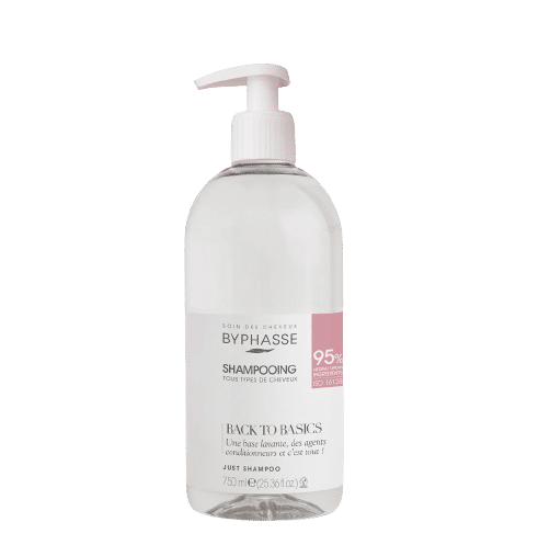 Byphasse Back to Basics Shampooing Tous Types de Cheveux 750 ml