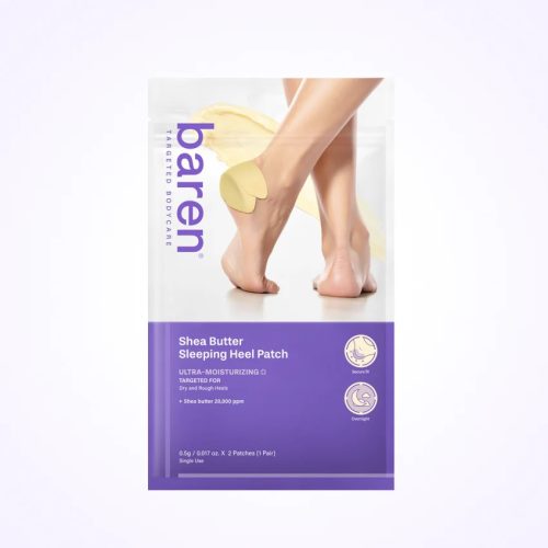 Baren Patchs de Nuit au Beurre de Karité pour Talons lot de 10