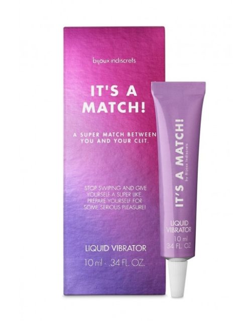 Bijoux Indiscrets Baume Clitoridien It's a match Liquid Vibrator 10 ml