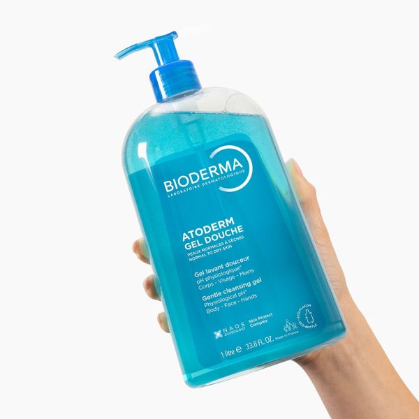 Bioderma ATODERM Gel Douche Nettoyant Douceur 1L