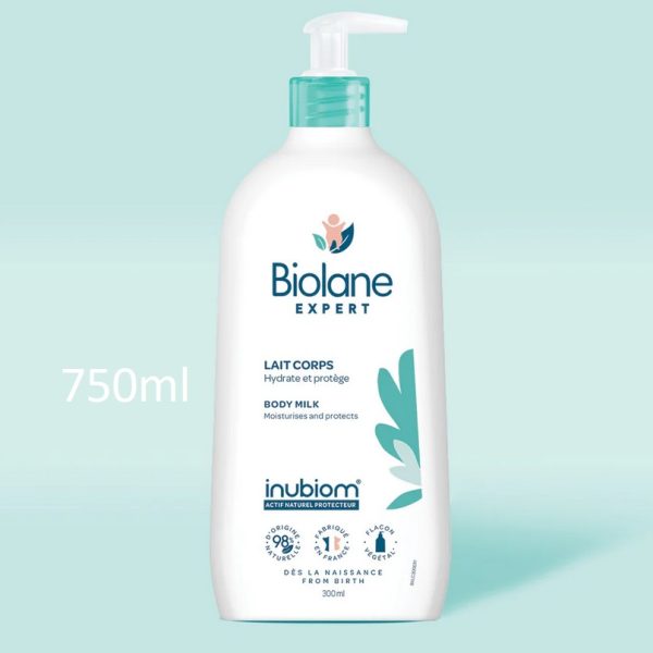 Biolane Lait Corps Peau Sensible Bébé 750 ml