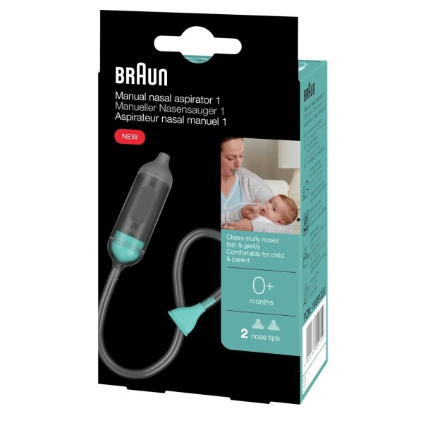 Braun Aspirateur Nasal Manuel Bébé 0 à 12 ans 1 Pièce