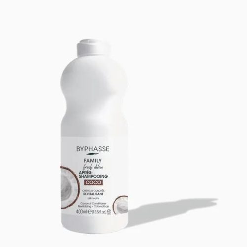 Byphasse Après Shampooing Cheveux Colorés Family Fresh Délice Noix De Coco 400ml