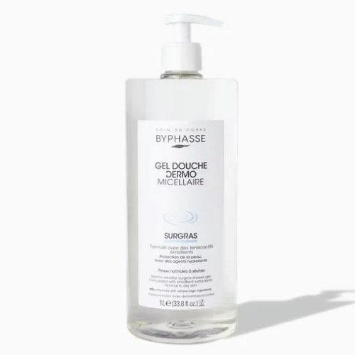 Byphasse Gel Douche Dermo Micellaire Surgras Peaux Normales À Sèches 1l