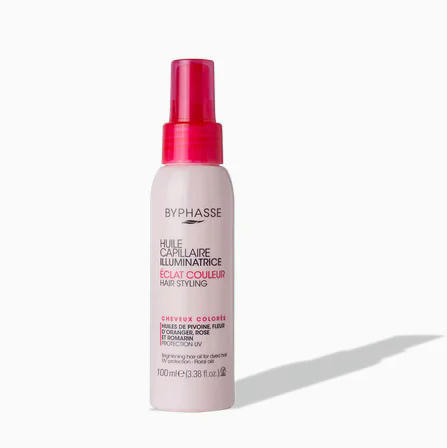 Byphasse Huile Protectrice Eclat Couleur Cheveux Colorés 100ml