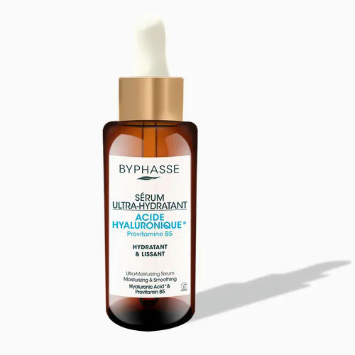 Byphasse Sérum Ultra Hydratant Acide Hyaluronique Skin Booster JOUR ET NUIT 50ml