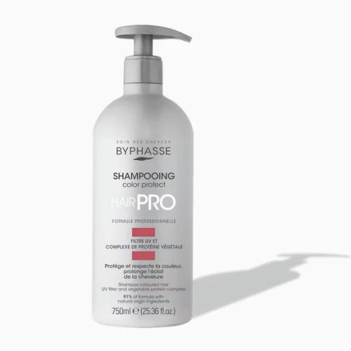 Byphasse Shampooing Color Protect Hair Pro Cheveux Colorés 750ml