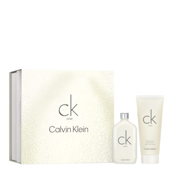 Calvin Klein One Coffret Unisexe Eau de Toilette 50 ml + Gel Lavant 100ml