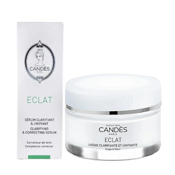 Candés Éclat et Pureté Duo Soins Clarifiants Visage Creme + Serum