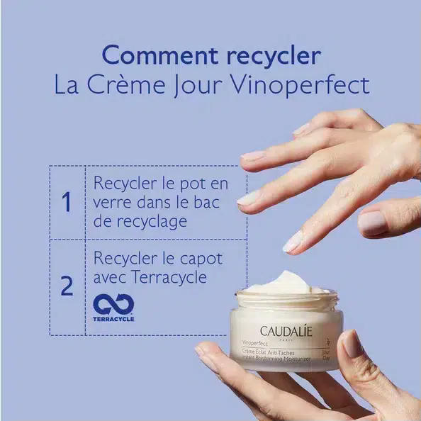 Caudalie Vinoperfect Crème Éclat Anti-Taches Peau Sensible 50 ml