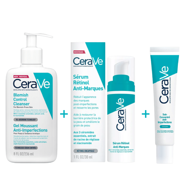 Cerave Gamme Anti-Imperfections Anti-Marques et Boutons