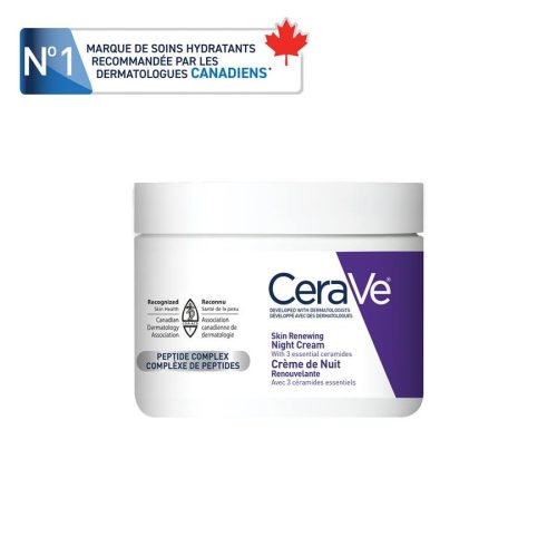CeraVe Crème de Nuit Régénératrice aux Peptides 48g
