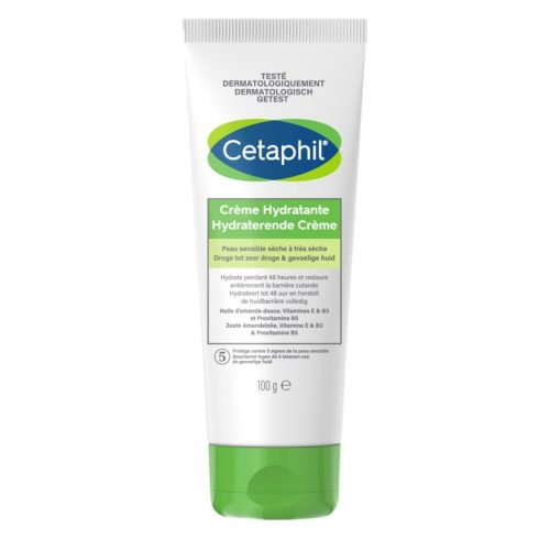 Cetaphil Crème Hydratante Réparatrice Peau Sensible Sèche 100 g