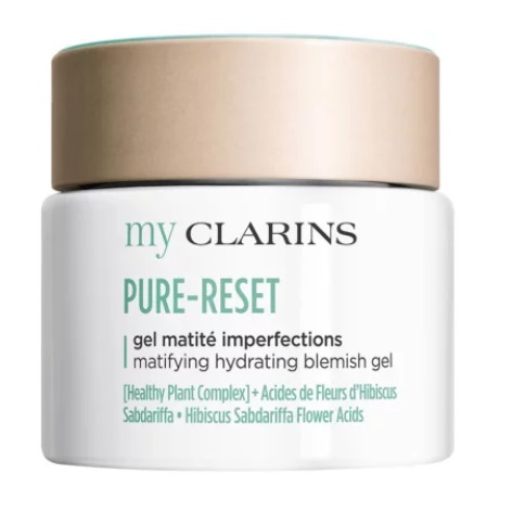 Clarins Pure Reset Gel Matité Imperfections Peaux Grasses à Imperfections 50 ml