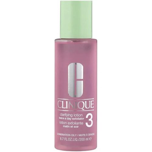 Clinique BASIC 3 TEMPS Lotion Exfoliante Clarifiant 3 Peaux Mixtes à Grasses 200ml