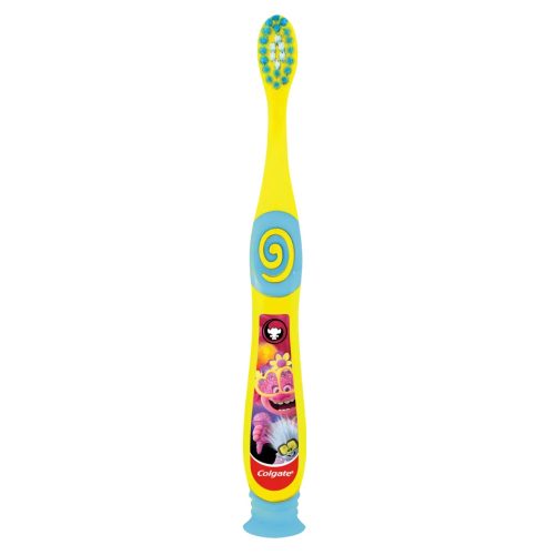 Colgate Brosse à Dent Kinder Minions/Trolls 2 à 6 ans Extra Soft 1 Pièce