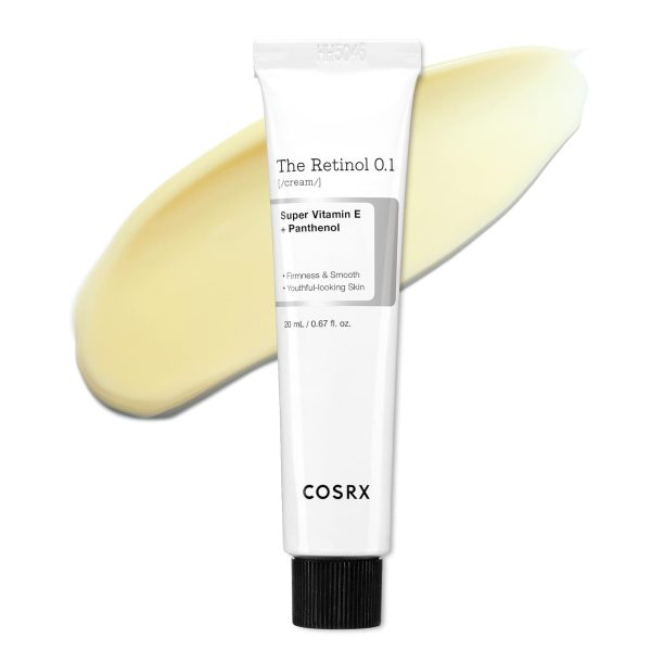 Cosrx Crème Rétinol 0,1% Enrichie en Vitamine E et Panthénol 20 ml