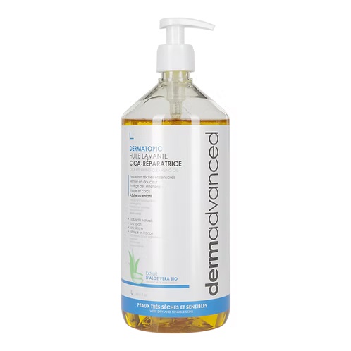 Dermadvanced Dermatopic Huile lavante Cica réparatrice 1L
