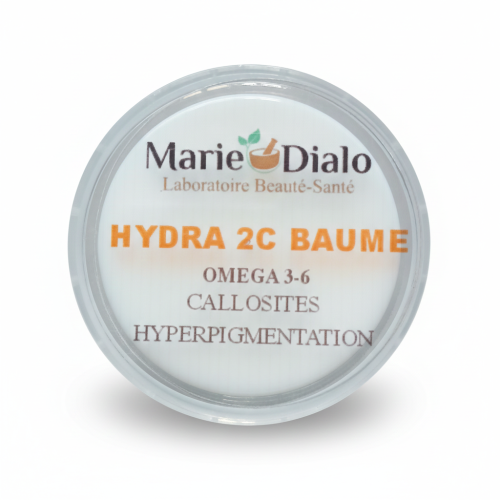 Dr Marie Diallo Laboratoires Baume Hydra 2C Reparatrice – Anti- tache -ultra hydratante- Elimine les callosités (Quintos) 100 ml