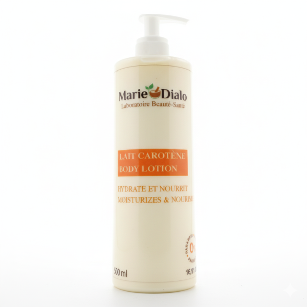 Dr Marie Diallo Laboratoires Lait de Corps Carotène 500ml