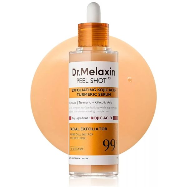Dr Melaxin Sérum Exfoliant à l'Acide Kojique et au Curcuma Peel Shot 80 ml