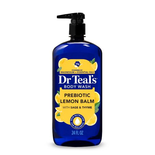 Dr Teal's Gel Douche à la Mélisse Prébiotique et aux Huiles Essentielles 710 ml